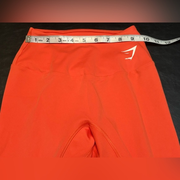 Gymshark Orange 7/8 Leggings - Picture 6 of 11
